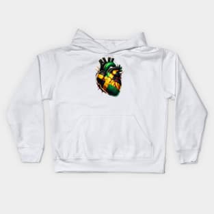 Jamaican Heart Kids Hoodie